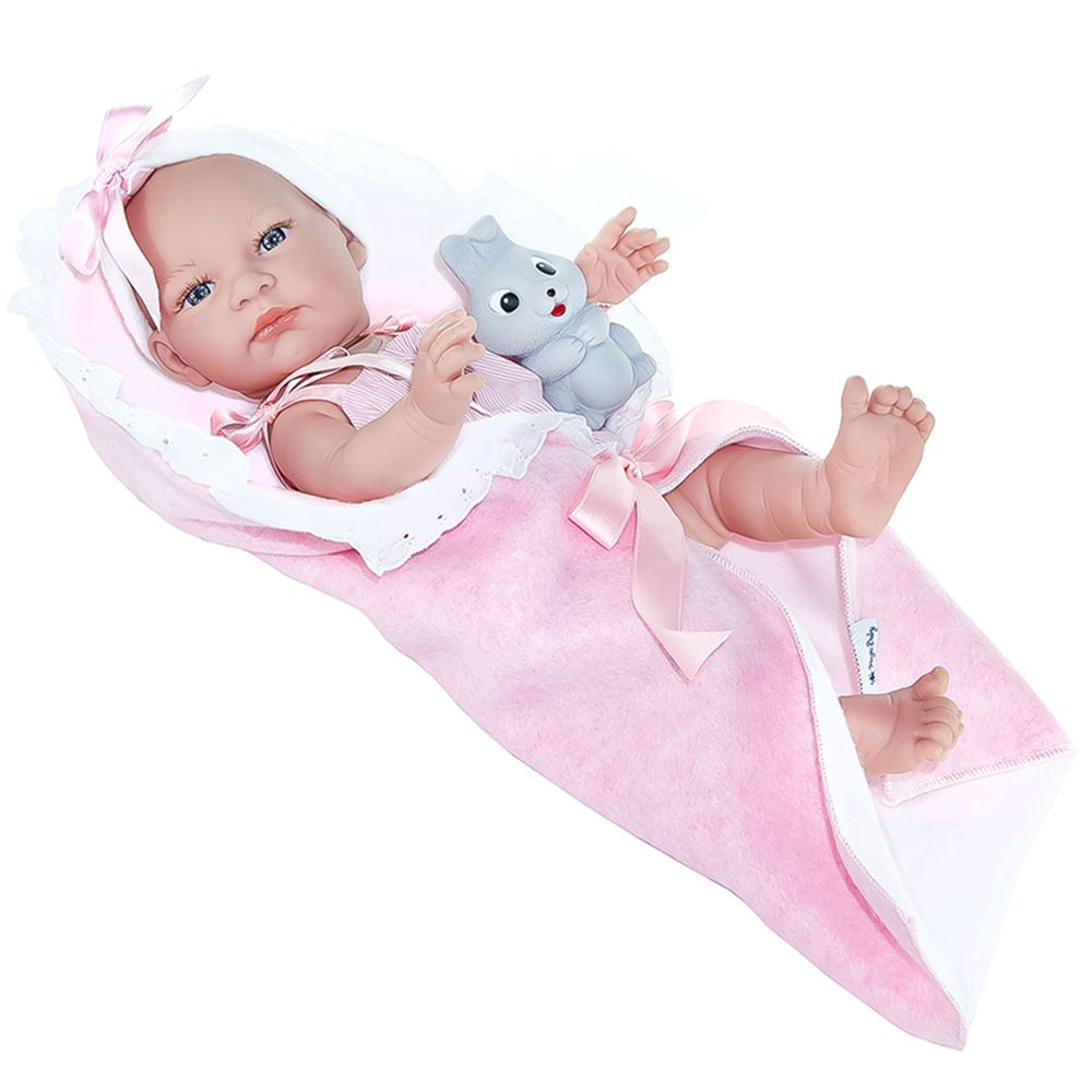 LAMAGIK, Кукла-бебе, Жaнa, с розово одеялце