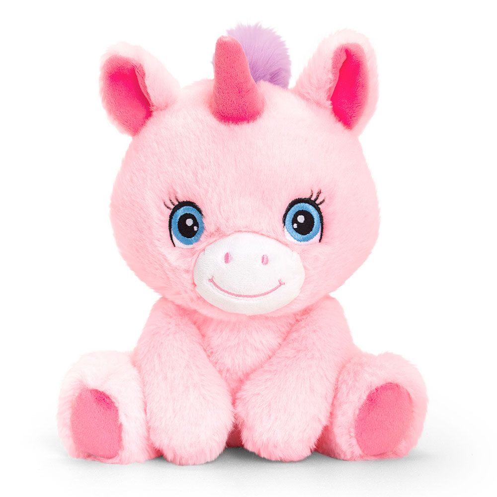 Keel Toys, Еднорог, екологична плюшена играчка от серията Keeleco, 25 см