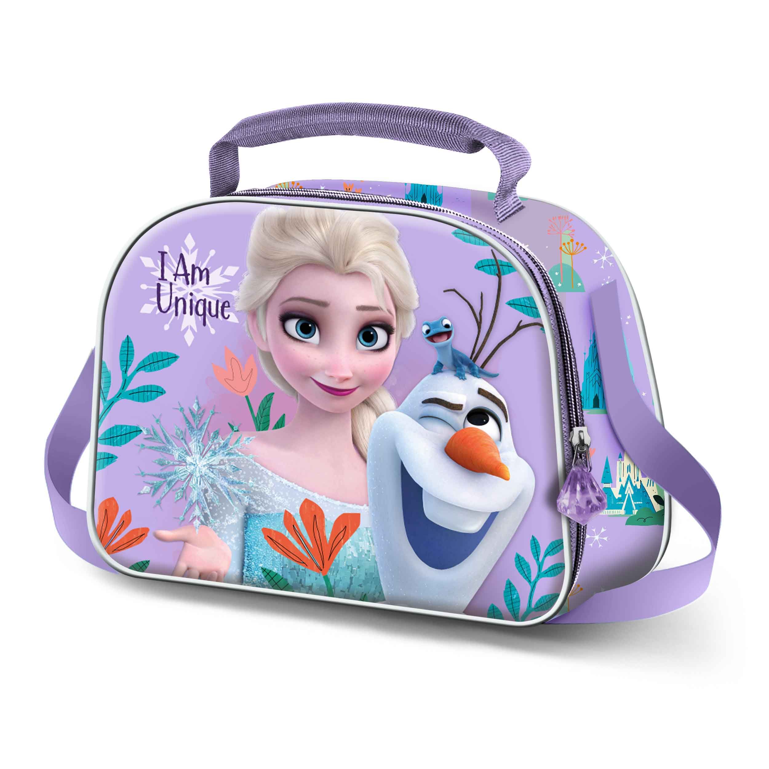 Lunch Bag, 3D термо чанта за обяд, Замръзналото кралство, Неповторима, Karactermania