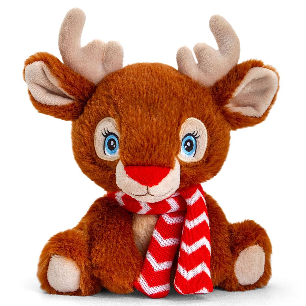 Екологична играчка, Keeleco, Коледни животни със шалче, 16 см