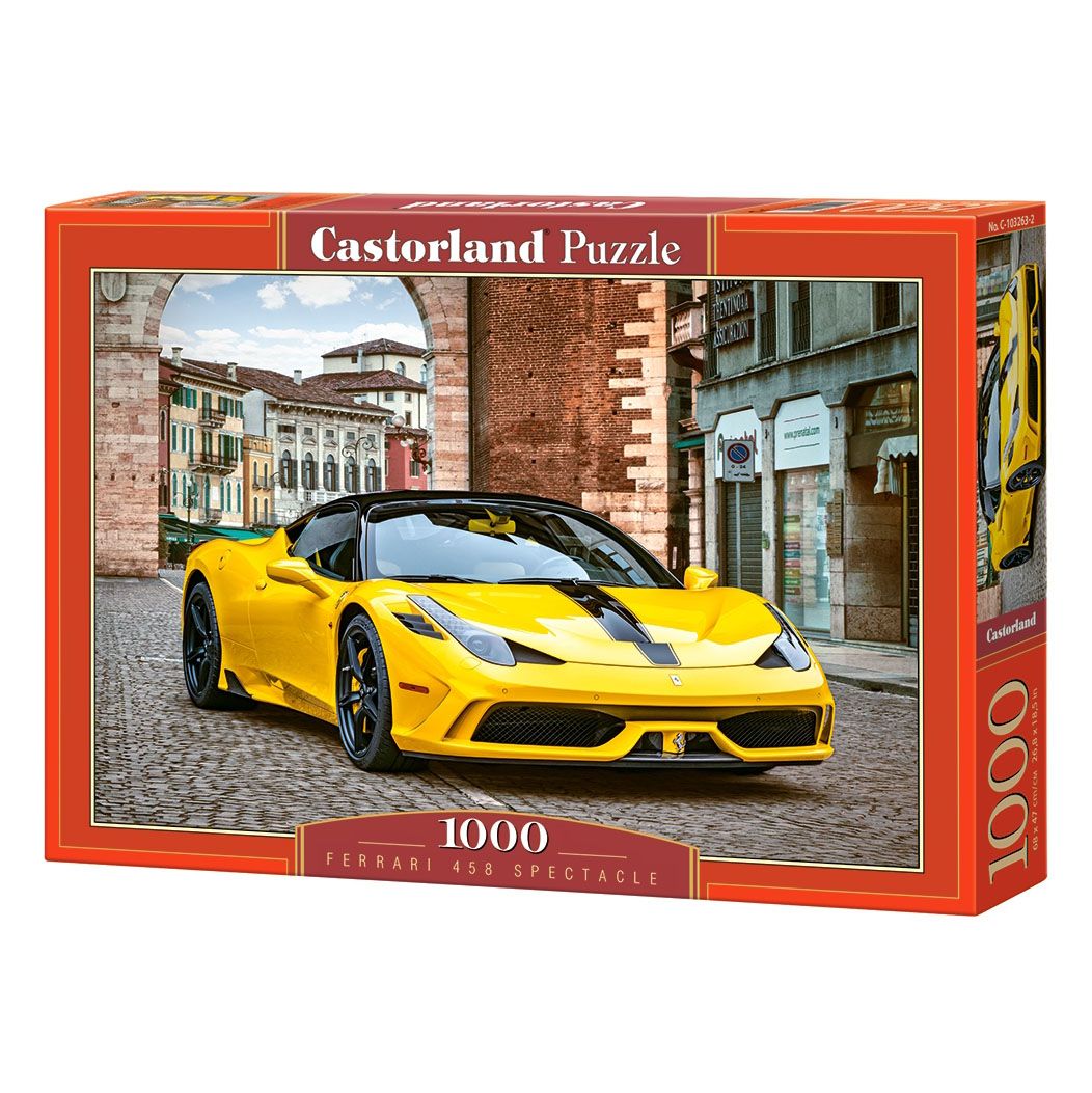 Castorland, Ферари 456 Спектакъл, пъзел 1000 части