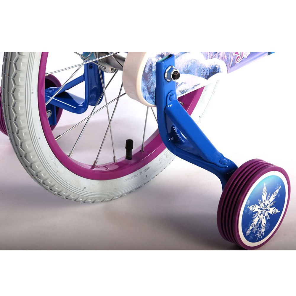 Детски велосипед с помощни колела Дисни Frozen, 16 инча