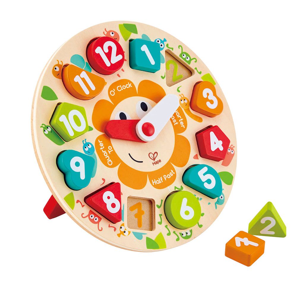 Hape, Дървен образователен часовник, Susibelle
