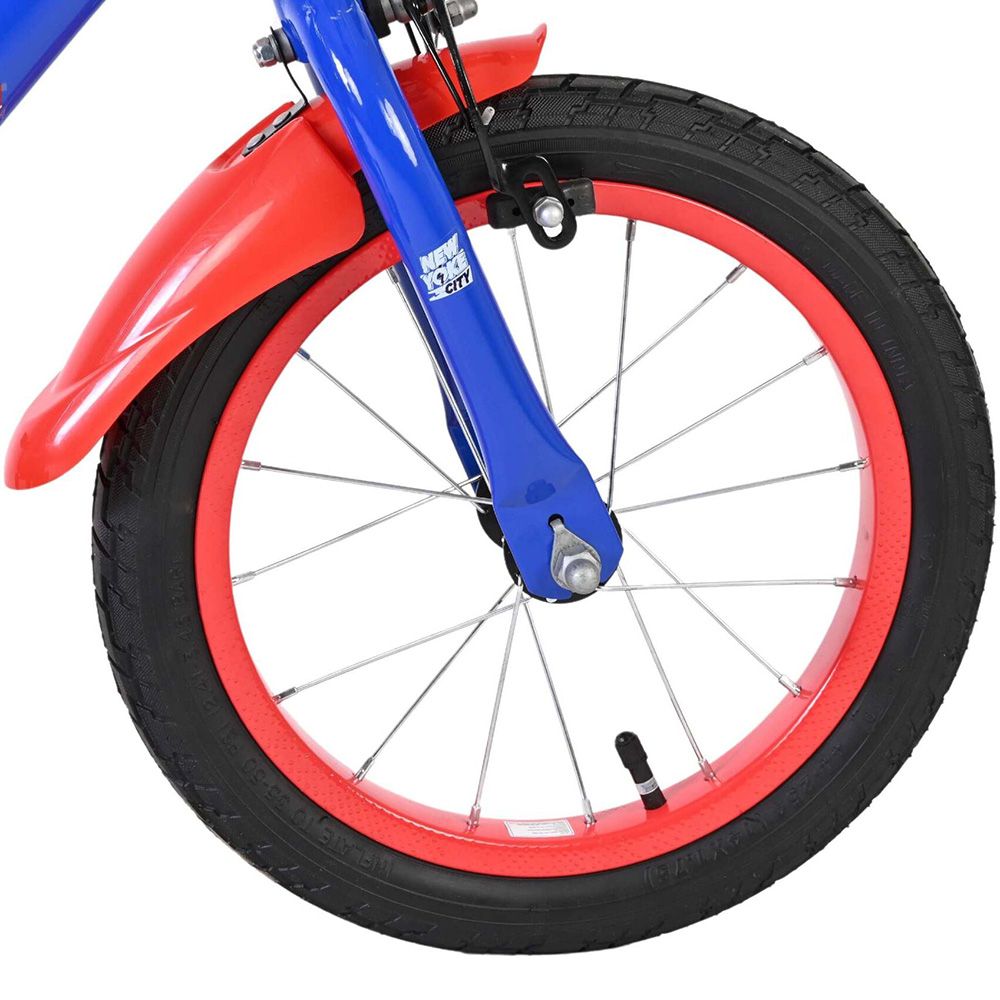 Детски велосипед с помощни колела, Sonic, 14 инча
