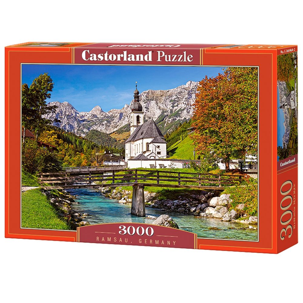 Castorland, Рамзау, Бавария, пъзел 3000 части