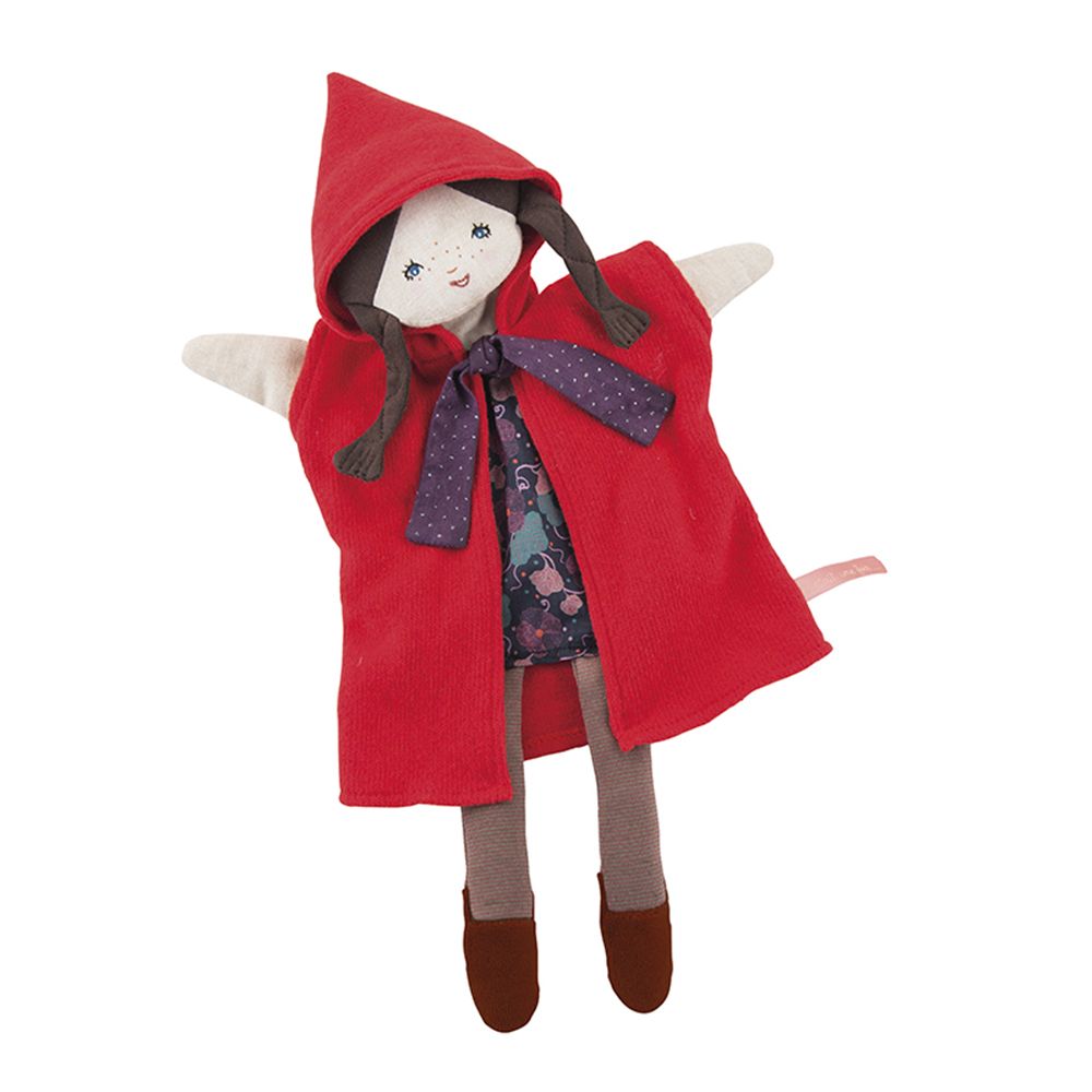 Приказни герои, Мека кукла, Червената шапчица, 37 см, Moulin Roty