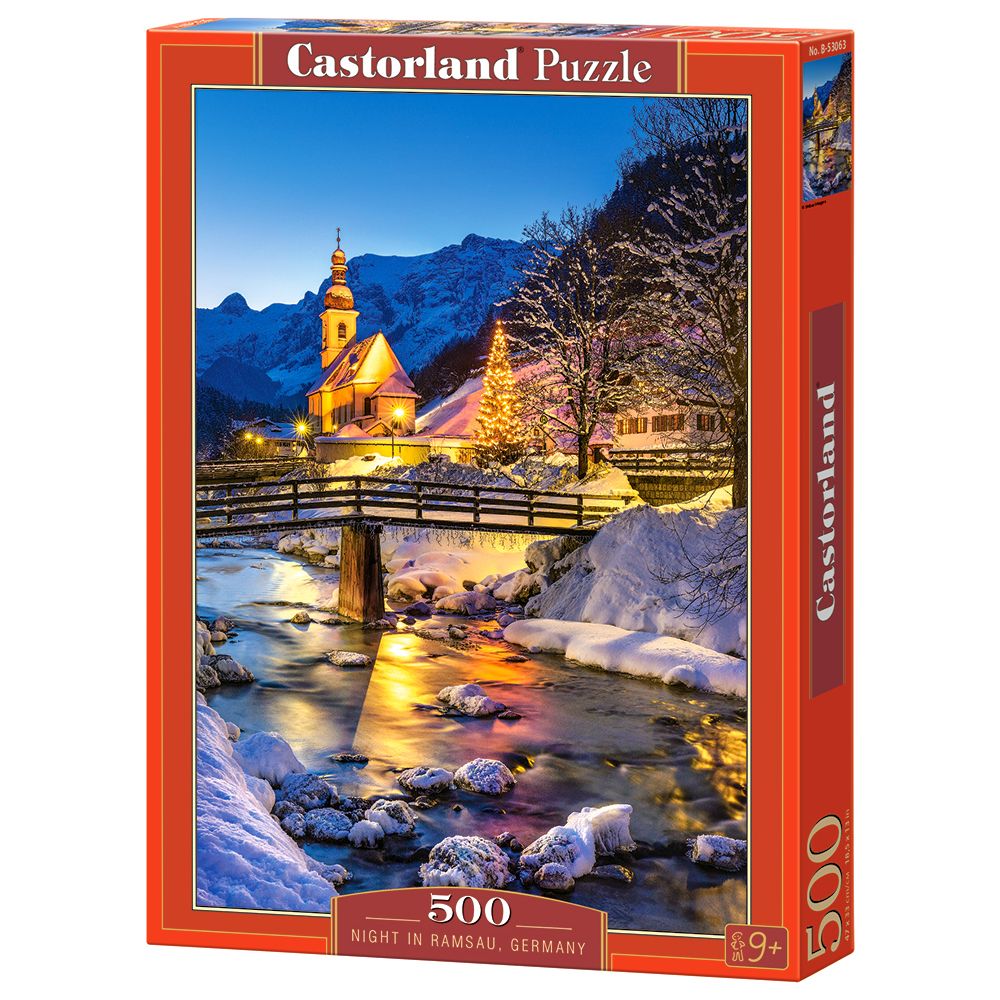 Castorland, Нощ в Рамсау, Германия, пъзел 500 части