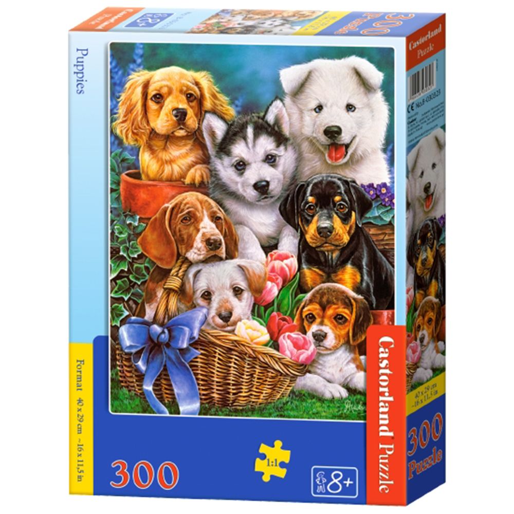 Castorland, Кученца, пъзел 300 части