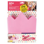 Коронка за апликиране, Рожден ден, розова