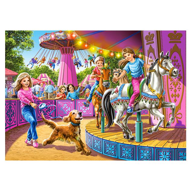 Въртележката, пъзел 120 части