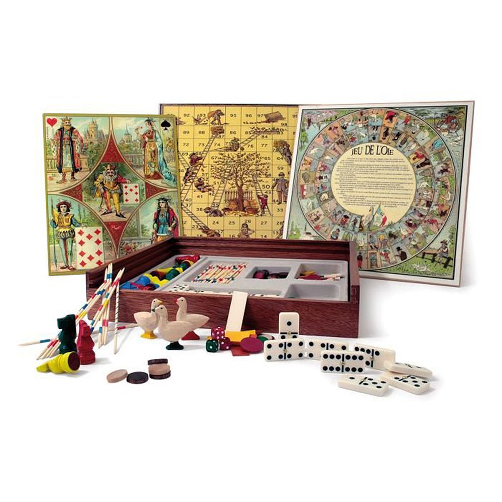 Vilac, Комплект класически игри - луксозно издание