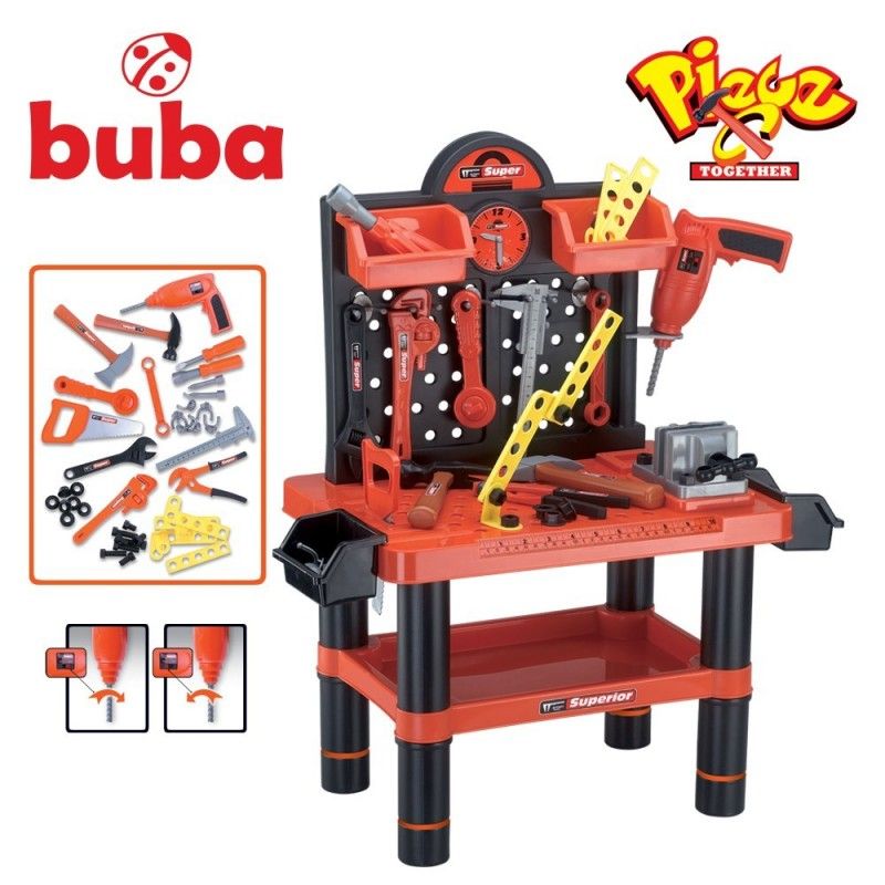 Buba, Детски комплект в куфар с инструменти, Bricolage