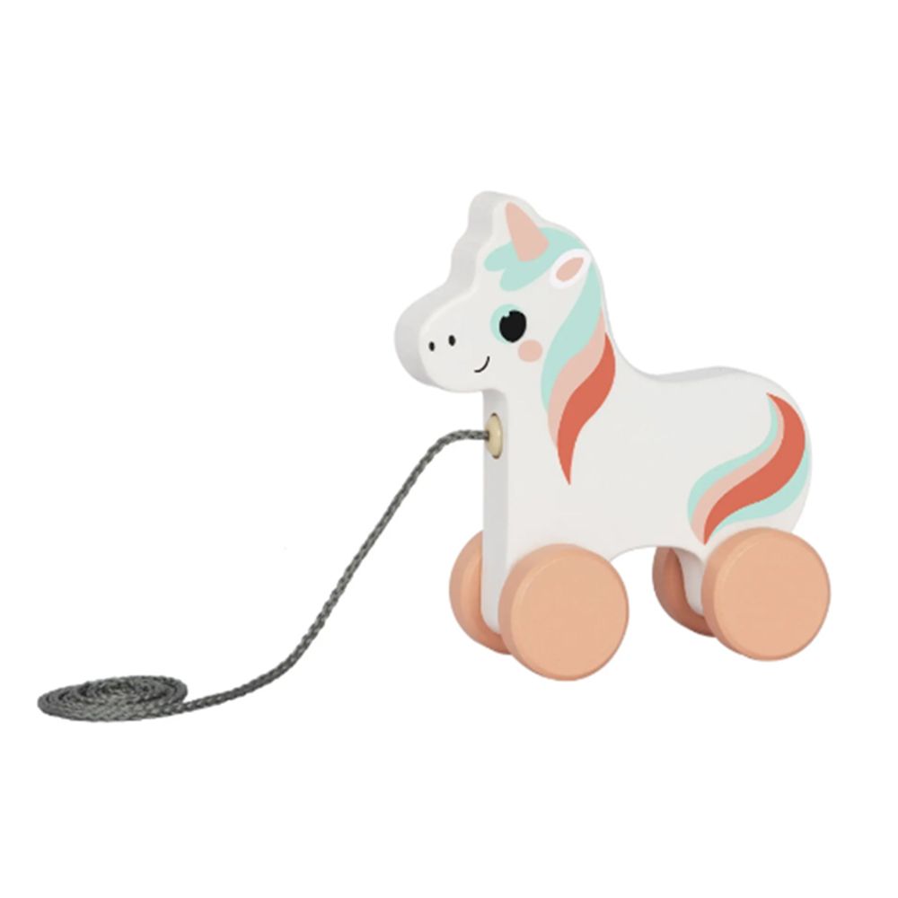 Дървена играчка за дърпане