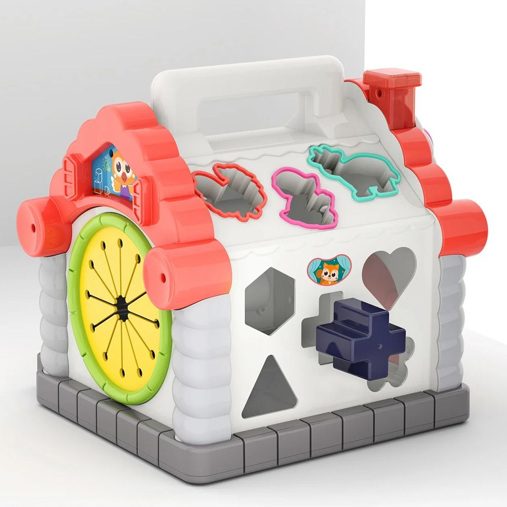 Бебешка образователна къщичка, със звук и светлина