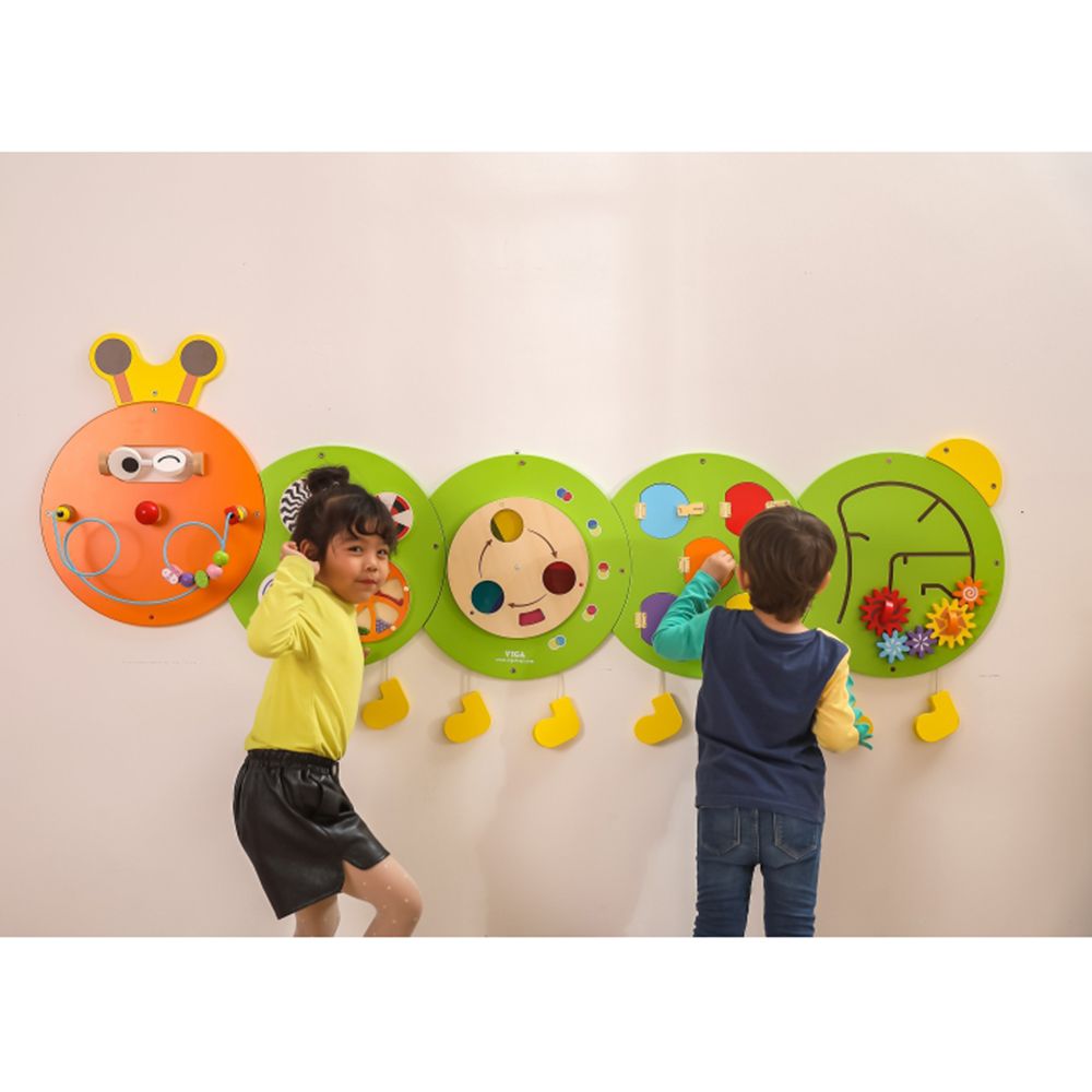 Мултифункционална дървена стена, Гъсеница