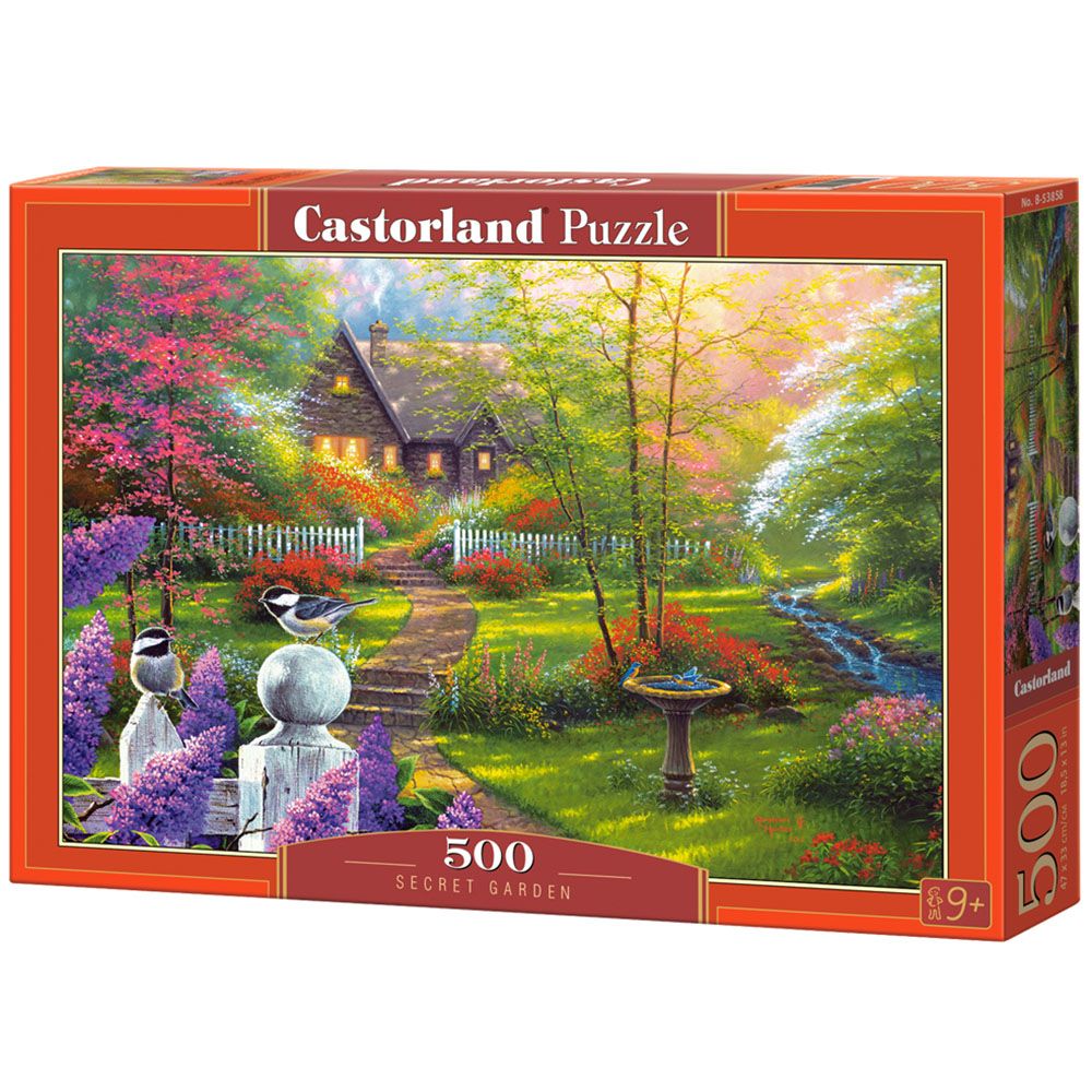 Castorland, Тайната градина, пъзел 500 части