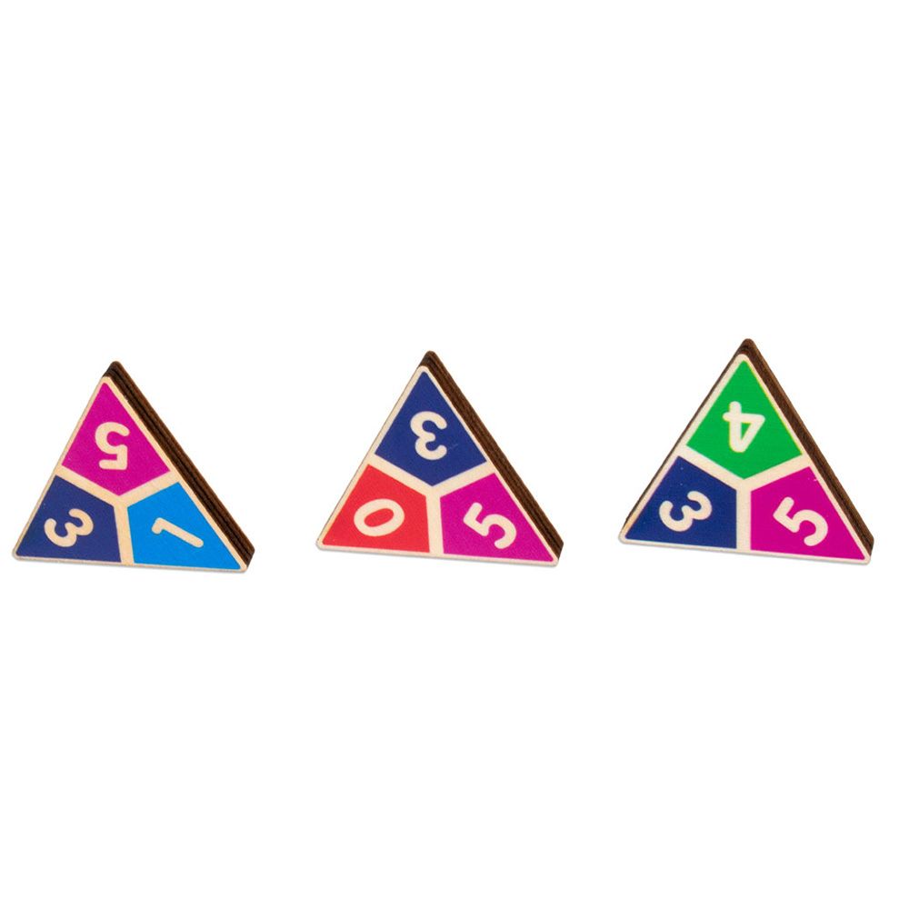 Триъгълно домино в метална кутия за път