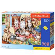 Семейство котки, пъзел 300 части