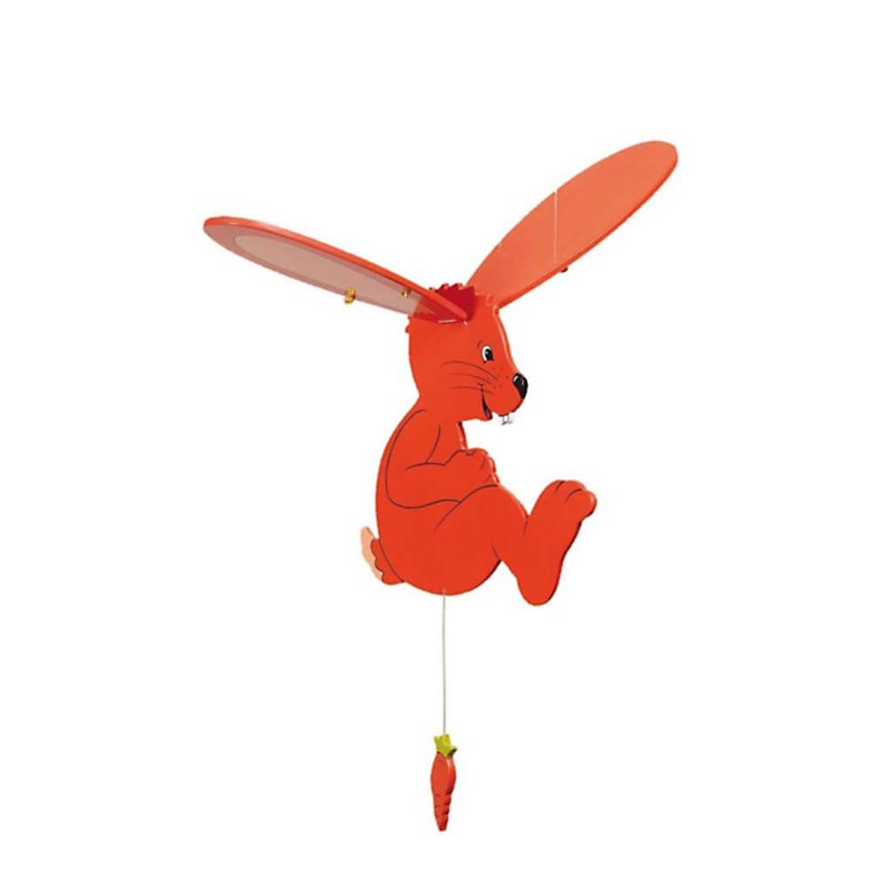 Goki, Висяща декорация за детска стая, Заек с морков