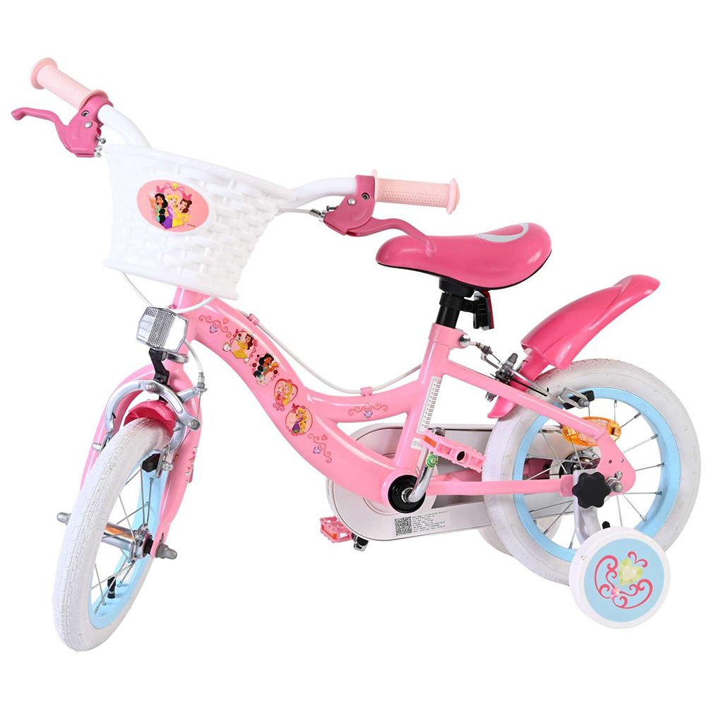 Детски велосипед с помощни колела, Disney Princess,12 инча