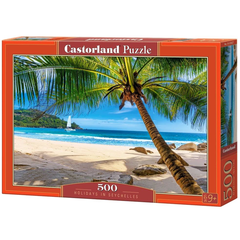 Castorland, Почивка на Сейшелите, пъзел 500 части