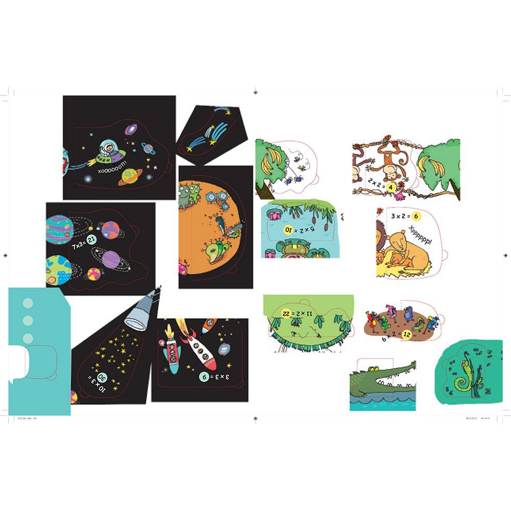 Разгледайте отвътре! Умножението е лесно и интересно