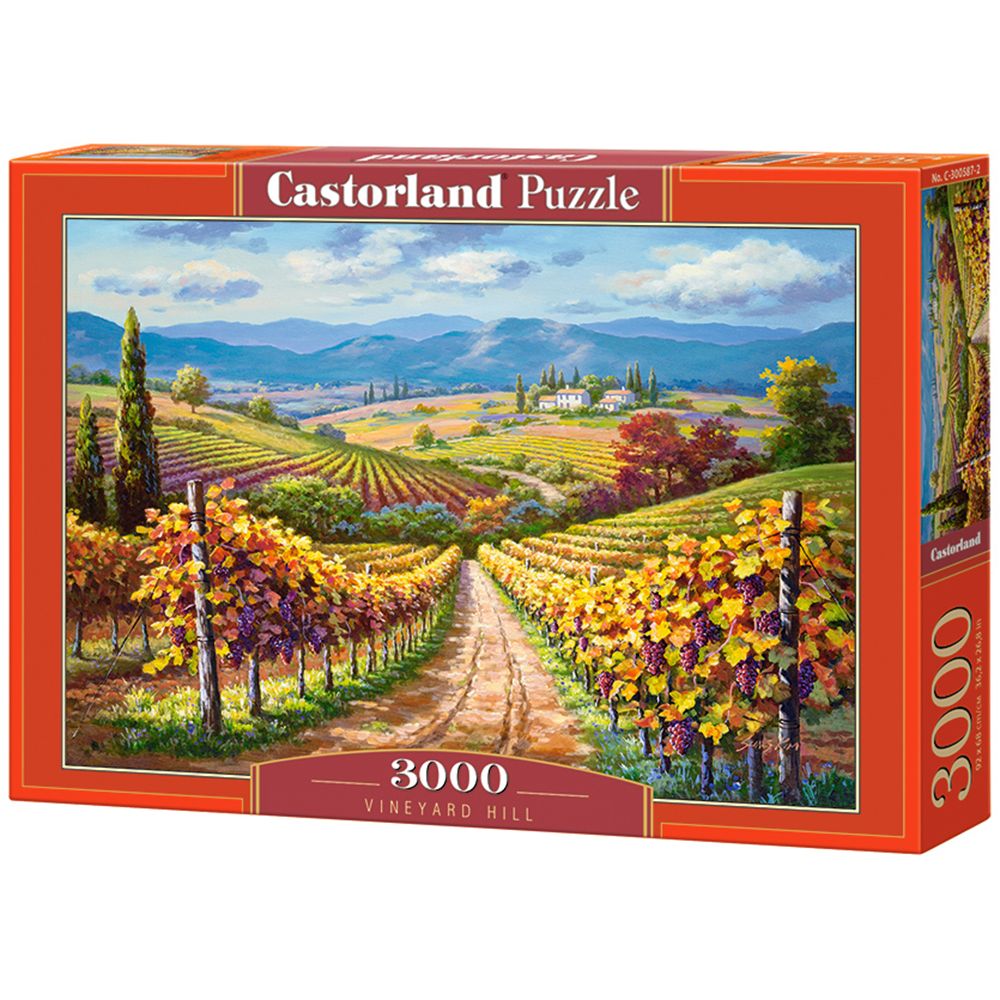 Castorland, Безкрайни лозя, пъзел 3000 части