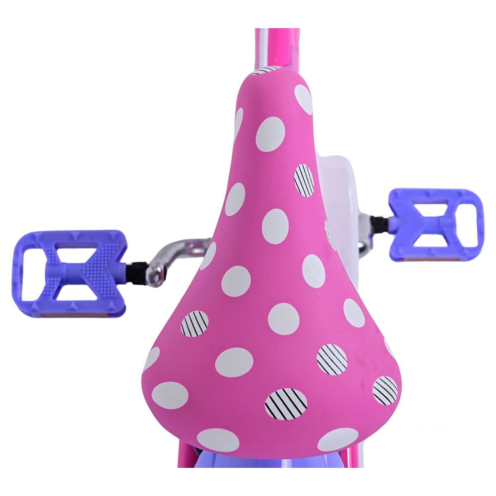 Детски велосипед с помощни колела, Мини Маус, 16 инча , FW