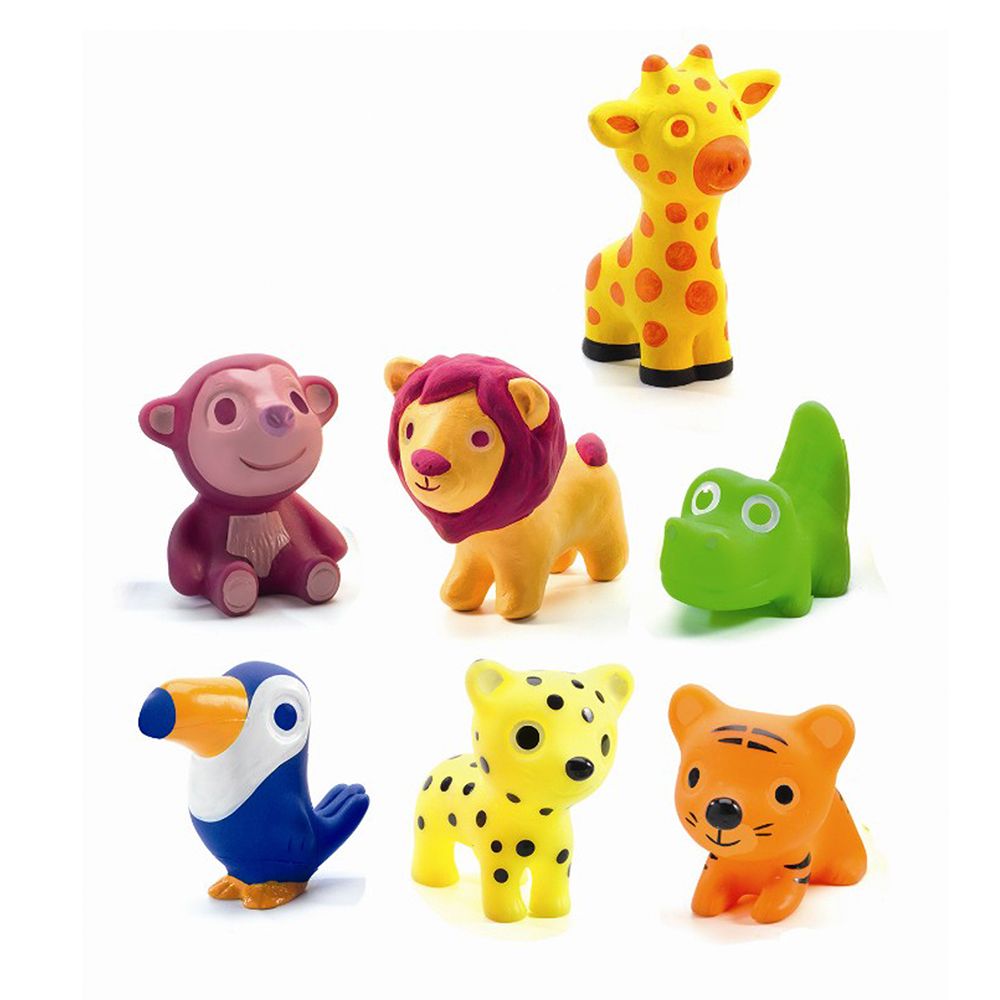 Djeco, Гумени животни в саваната