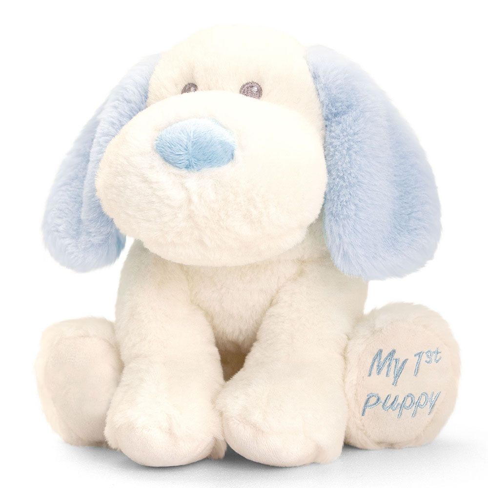 Кученце, Бебешка екологична играчка от серията Keeleco, 20 см