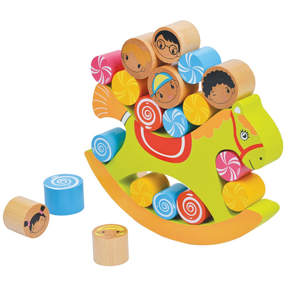 Lelin Toys, Дървена игра за баланс, Конче