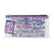 Комплект с ученически принадлежности с несесер