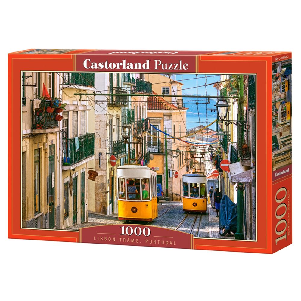 Castorland, Трамваите на Лисабон, Португалия, пъзел 1000 части