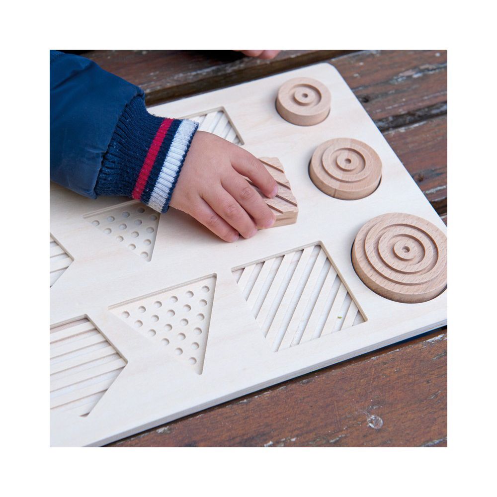 Сензорен пъзел от натурално дърво, Форми