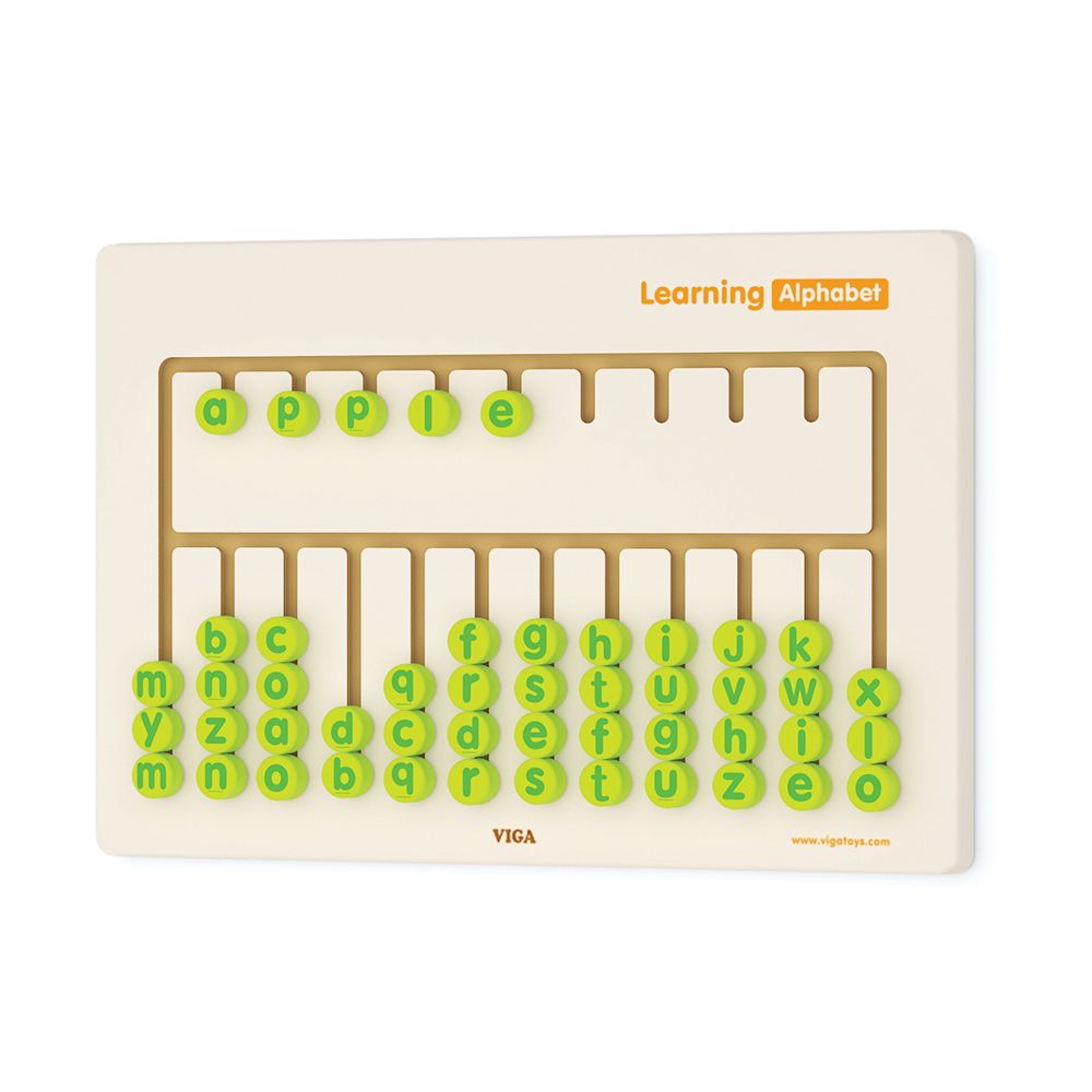 Viga toys, Стенна игра, Научи английската азбука