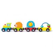 Детско влакче, с вагончета с различни активности