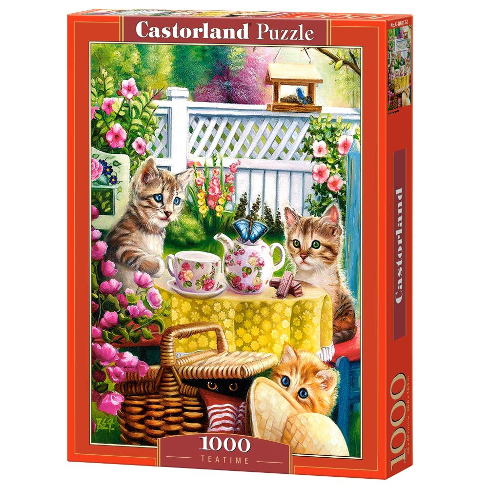 Castorland, Чаено парти, пъзел 1000 части