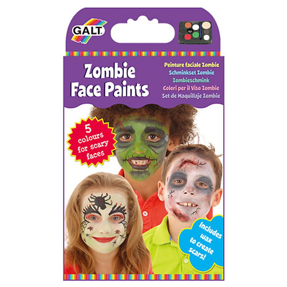 Нарисувай лицето си "Зомби"