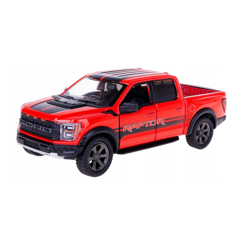 Kinsmart, Метална кола Ford F-150 Raptor, червен