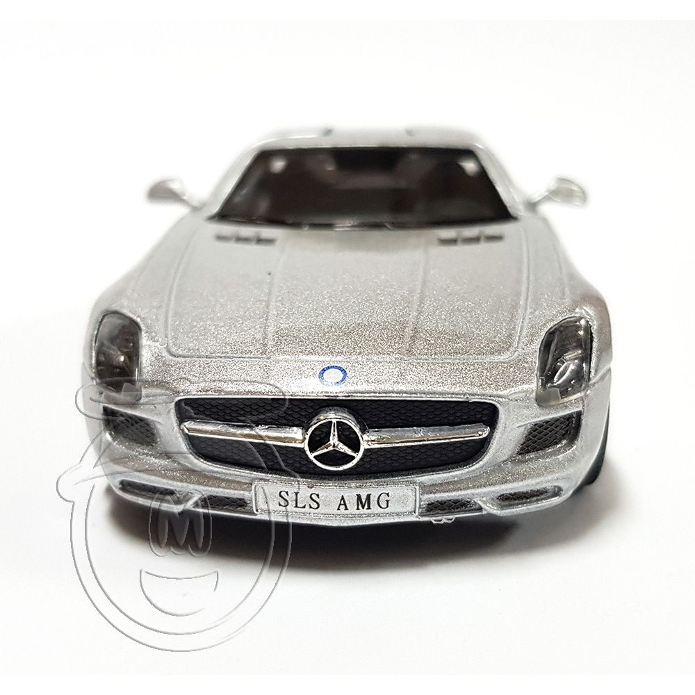 Метална кола, Mercedes SLS AMG Coupé, светло сива