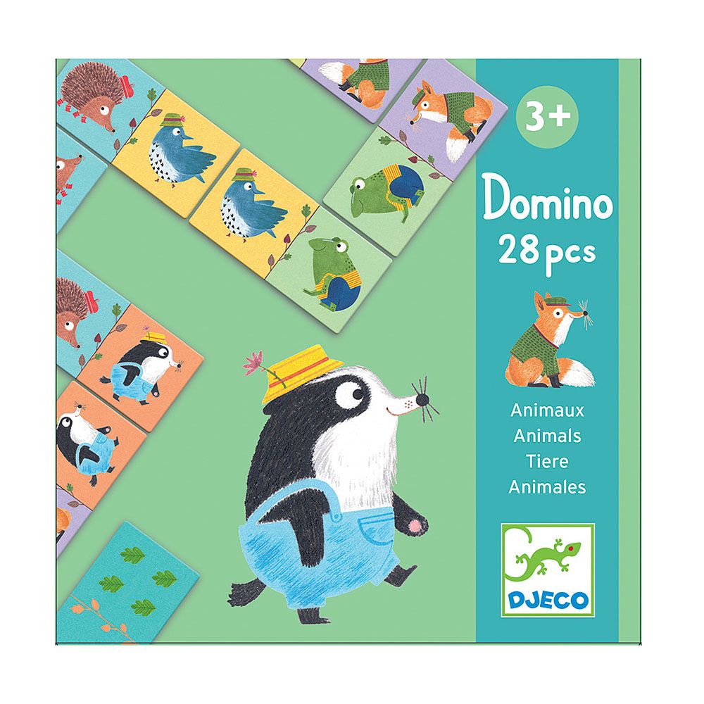 Djeco, Игра Домино, Горски животни