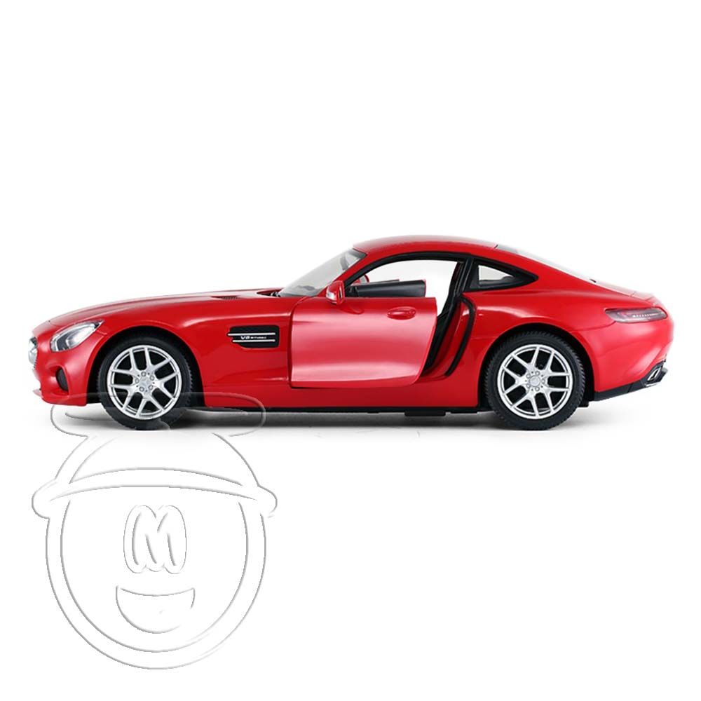 Кола с радио контрол, Mercedes AMG GT, 1:14, с ръчно отварящи се врати, червен