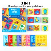 Комплект игри за най-малките – Сладки животни, 3 в 1