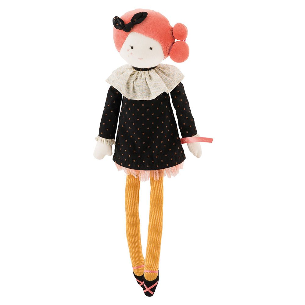 Колекция "Парижанките", Мека кукла, Мадам Констанс, 47 см, Moulin Roty