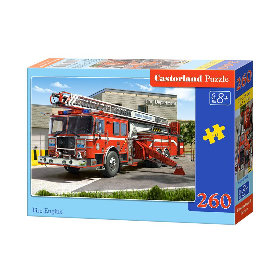 Castorland, Противопожарна кола, пъзел 260 части