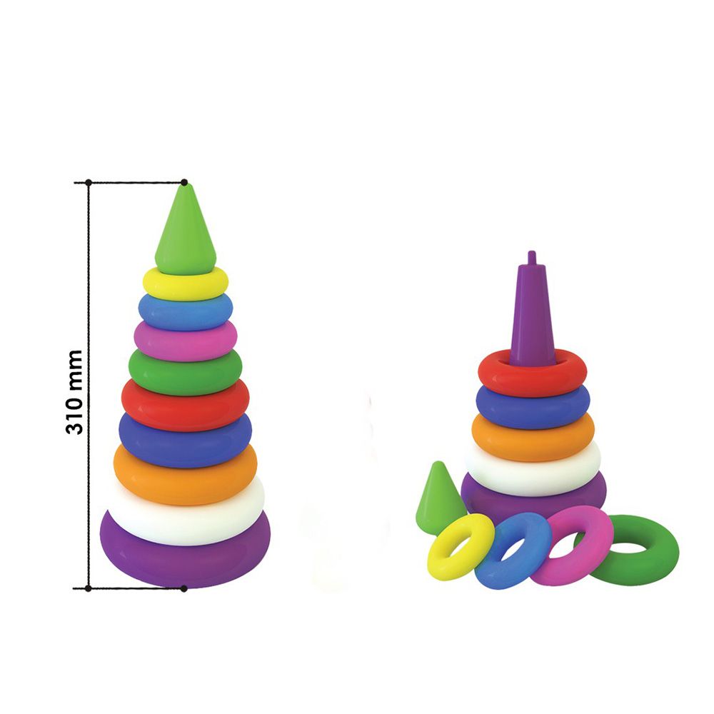 Пирамида за нанизване за детска градина