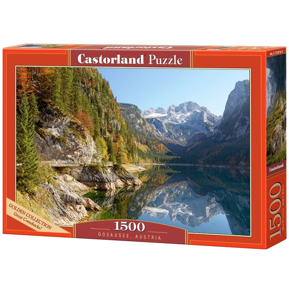 Castorland, Гозау Зее, Австрия,  пъзел 1500 части