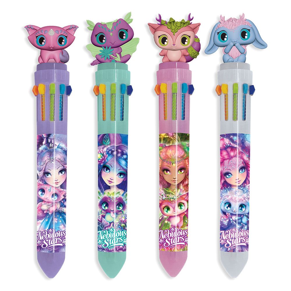 Химикалки с 10 цвята, асортимент