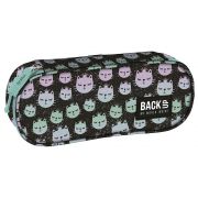 Ученически несесер Rainbow Cat, овален