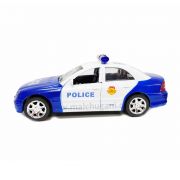 Полицейска кола със звук и светлина Mercedes Benz